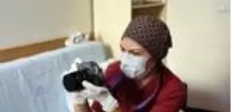 Pandemi servisinde çalışan doktor, süreci kare kare fotoğrafladı