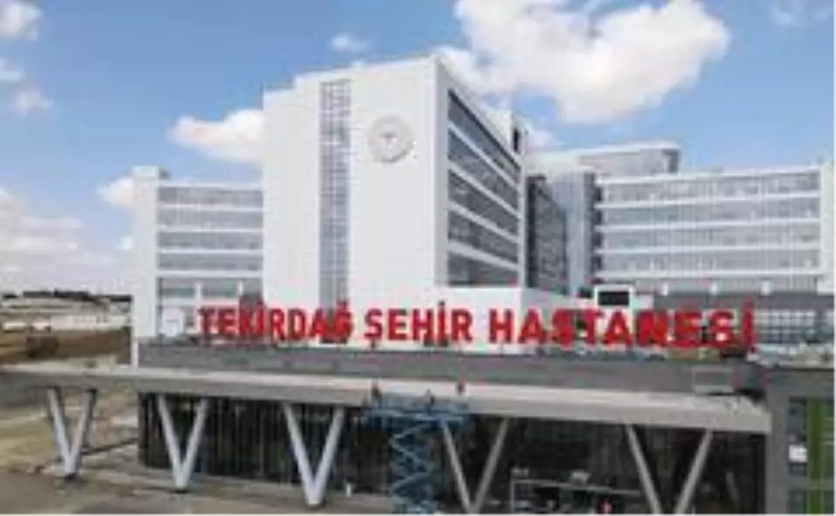 Son dakika haberi! Tekirdağ Şehir Hastanesi, kapılarını açmak için gün sayıyor