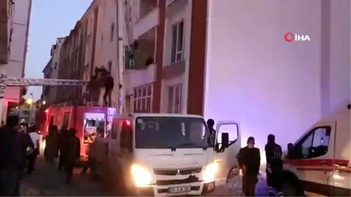 4 katlı binada yangın çıktı, imdatlarına Aras EDAŞ yetişti