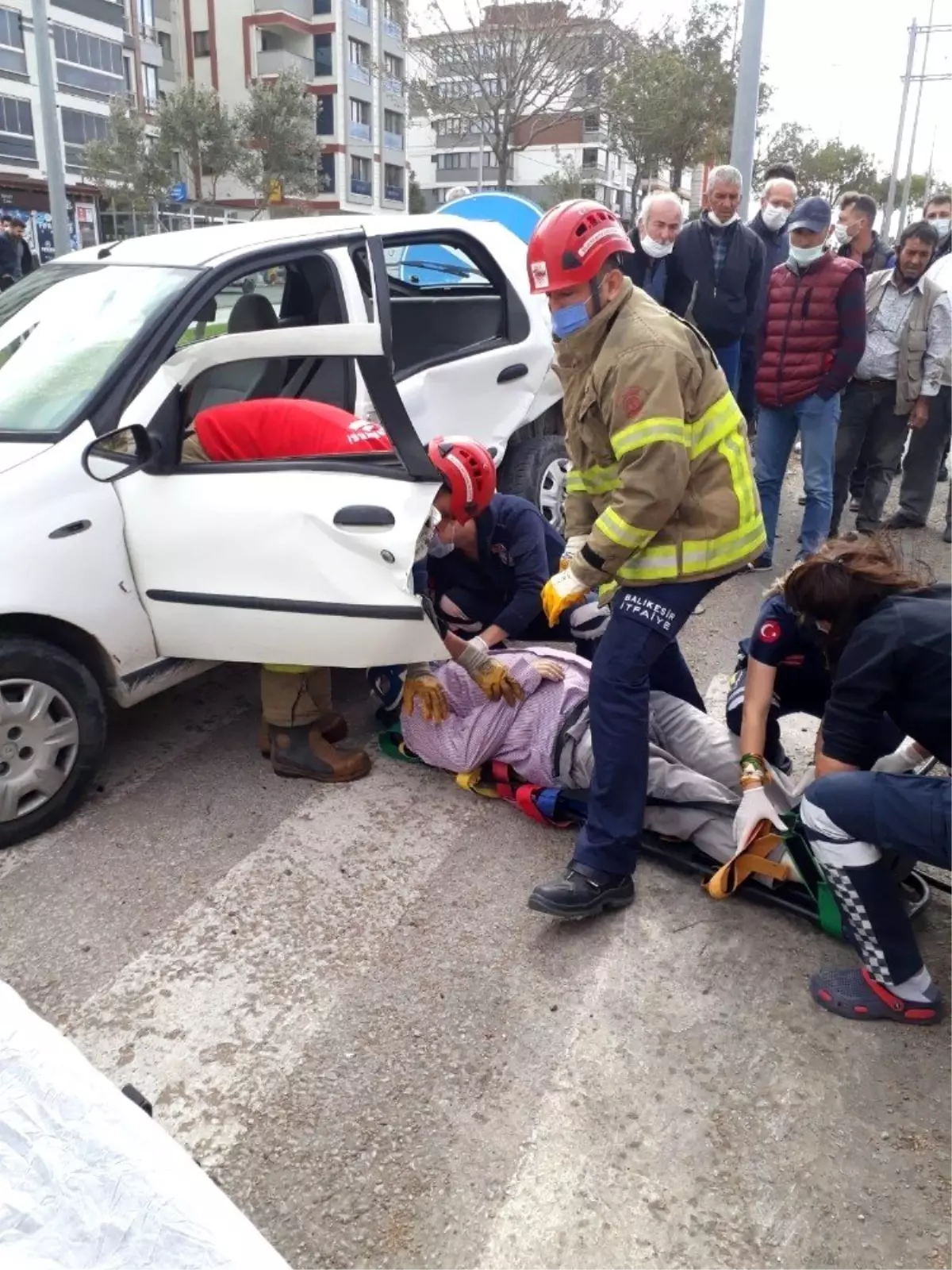 Son dakika haberleri! Bandırma\'da trafik kazası : 1 ölü