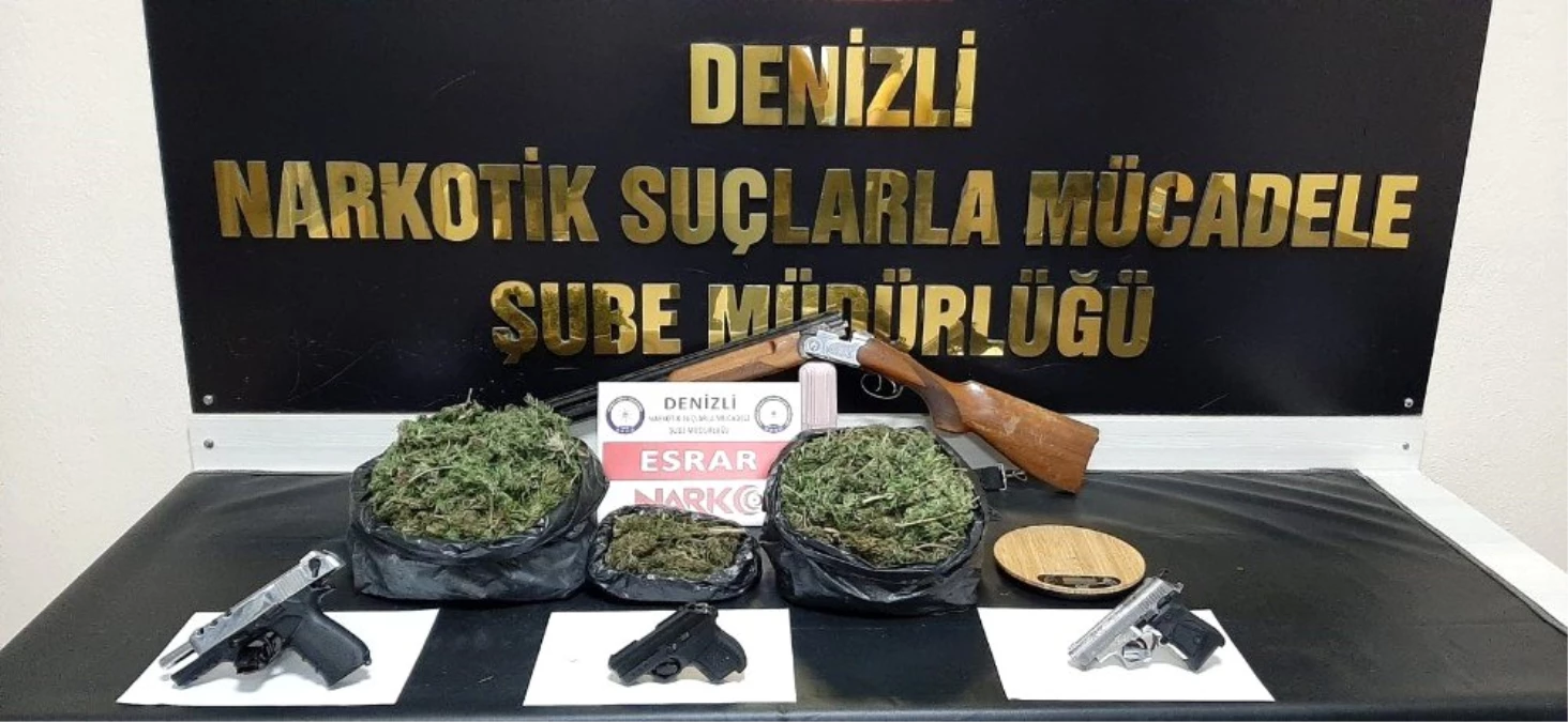Denizli\'de uyuşturucu tacirlerine operasyon: 24 gözaltı