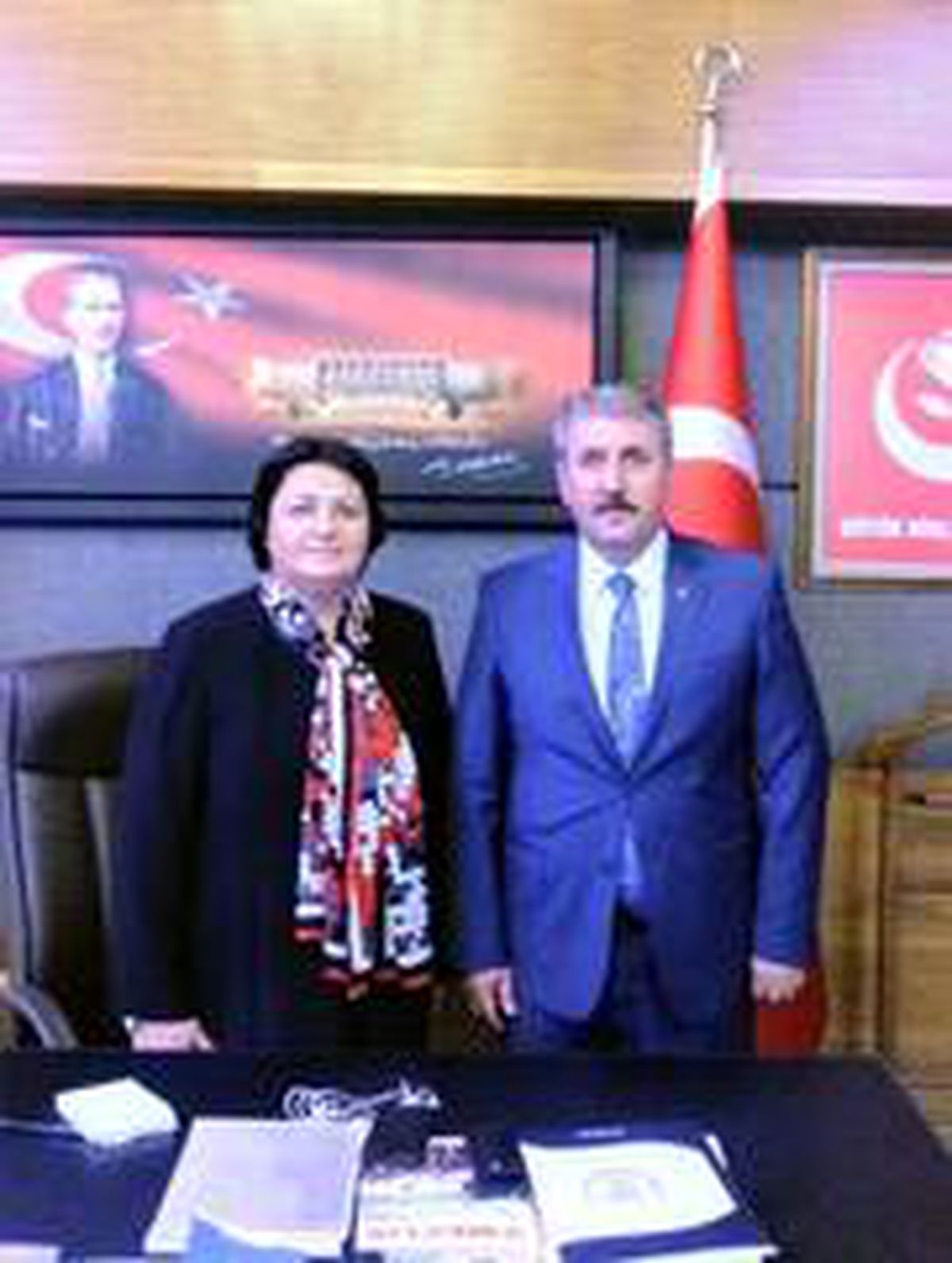 Dostluk Eşitlik Barış Partisi Onursal Başkanı Ahmet: "Siz bize cennet mekân Muhsin Yazıcıoğlu\'nun emanetisiniz"