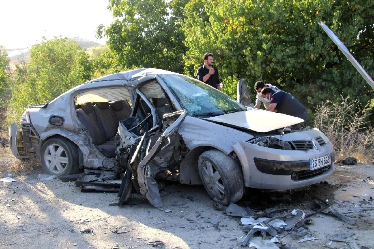 Elazığ\'daki kazada 2 kişi hayatını kaybetti