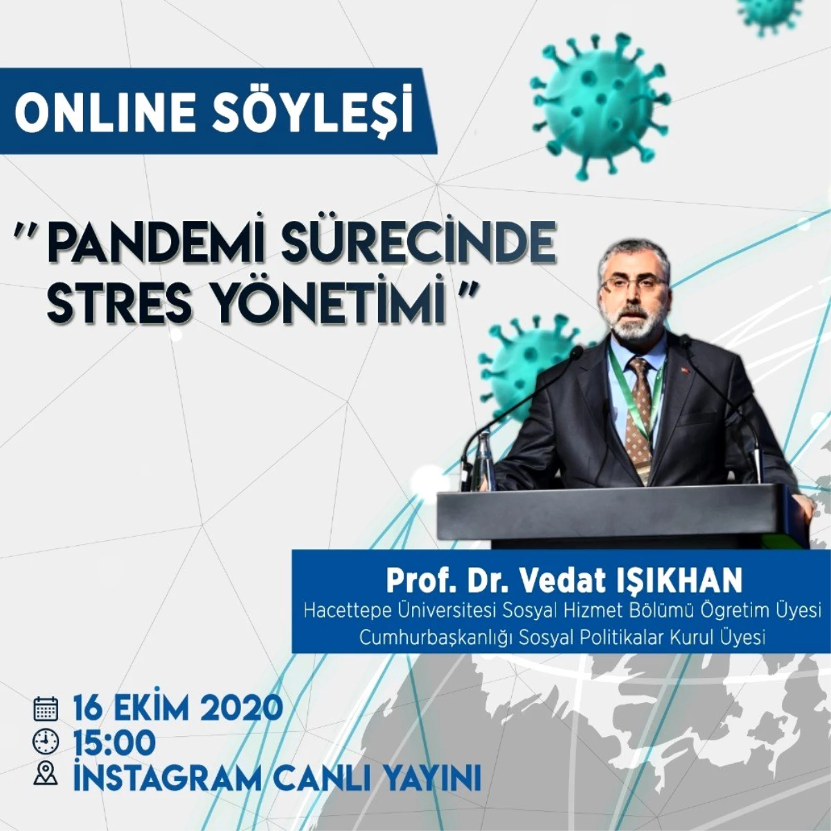 Işıkhan, pandemi sürecinde stres yönetimini anlattı