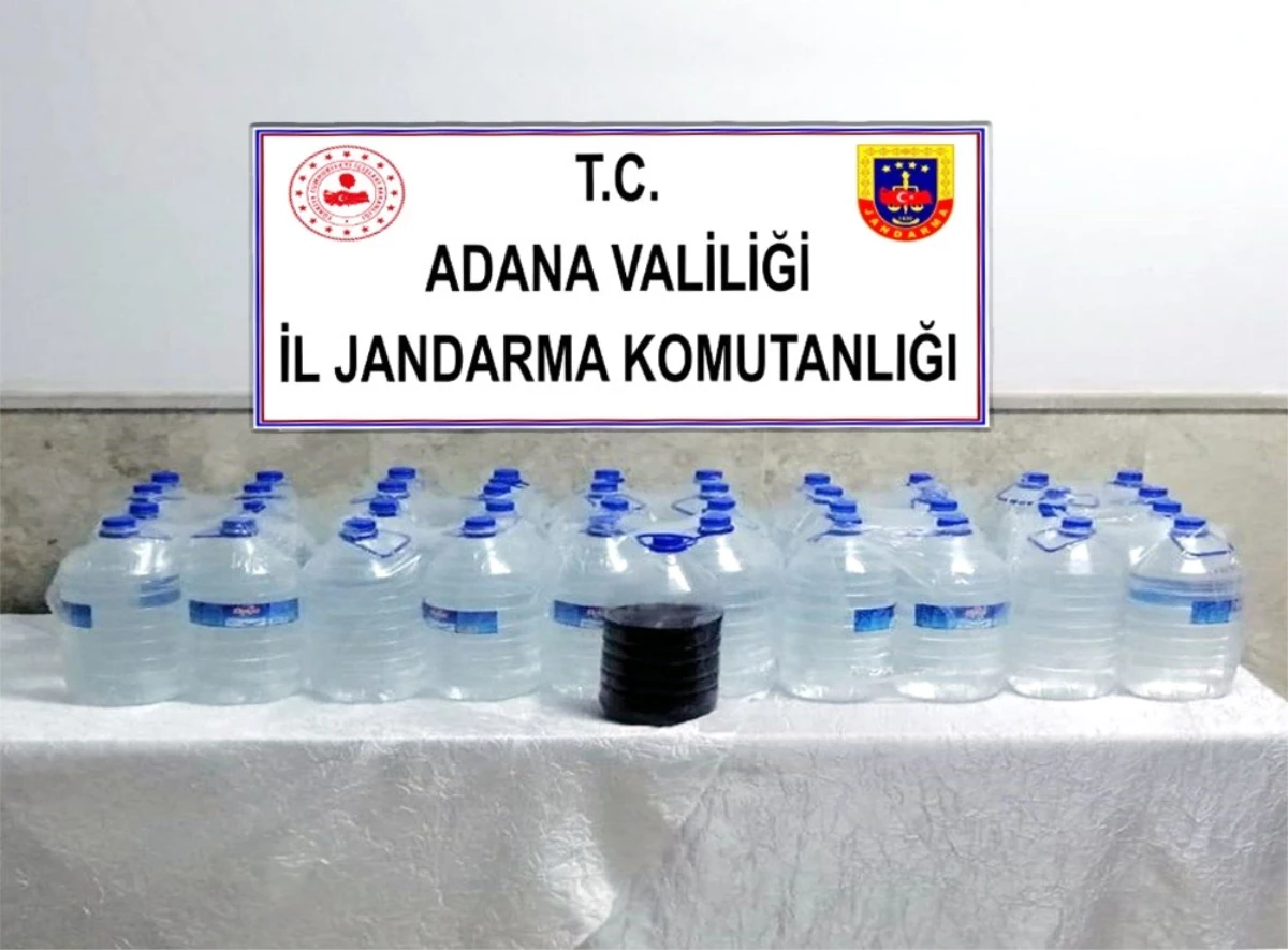 Adana\'da 200 litre sahte rakı ele geçirildi