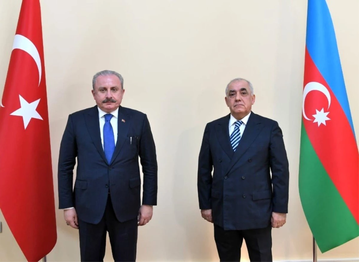 Son dakika haberi | - TBMM Başkanı Şentop, Azerbaycan Başbakanı Asadov ile görüştü