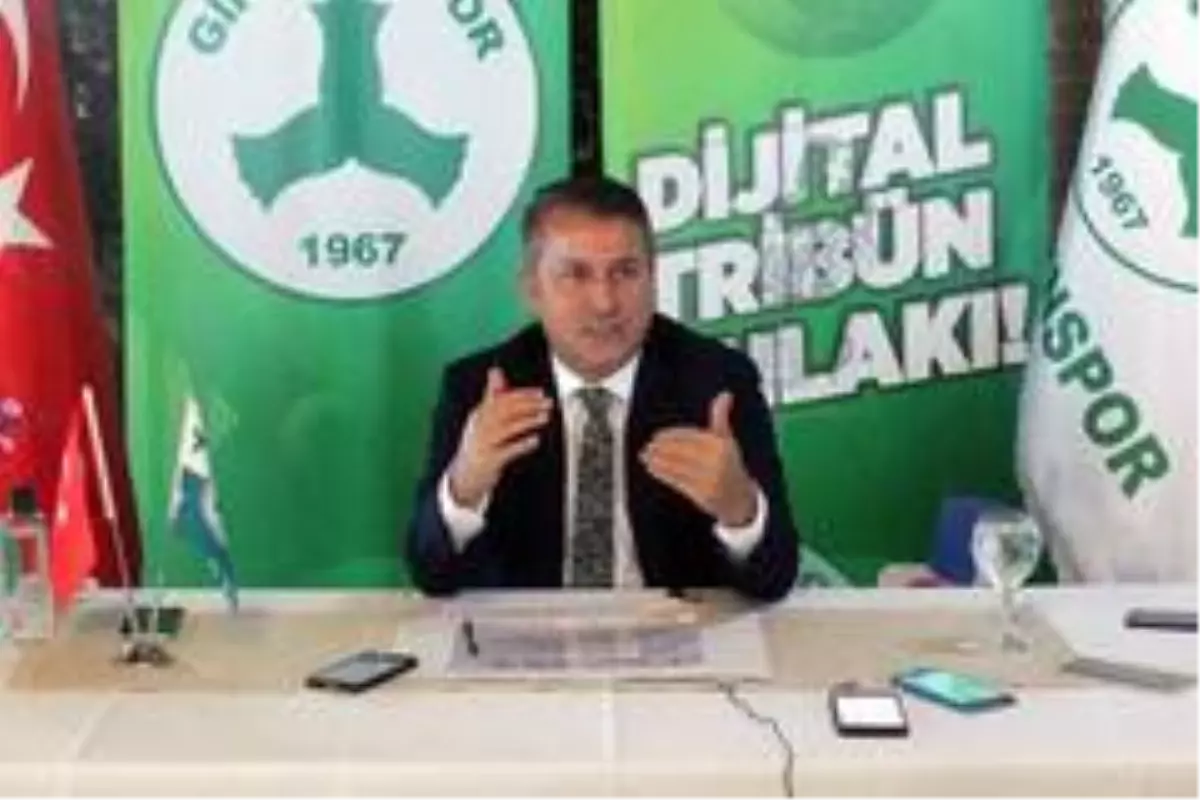 Hakan Karaahmet: "Giresunspor\'un borcu 65 milyon TL\'ye yaklaşmış durumda"