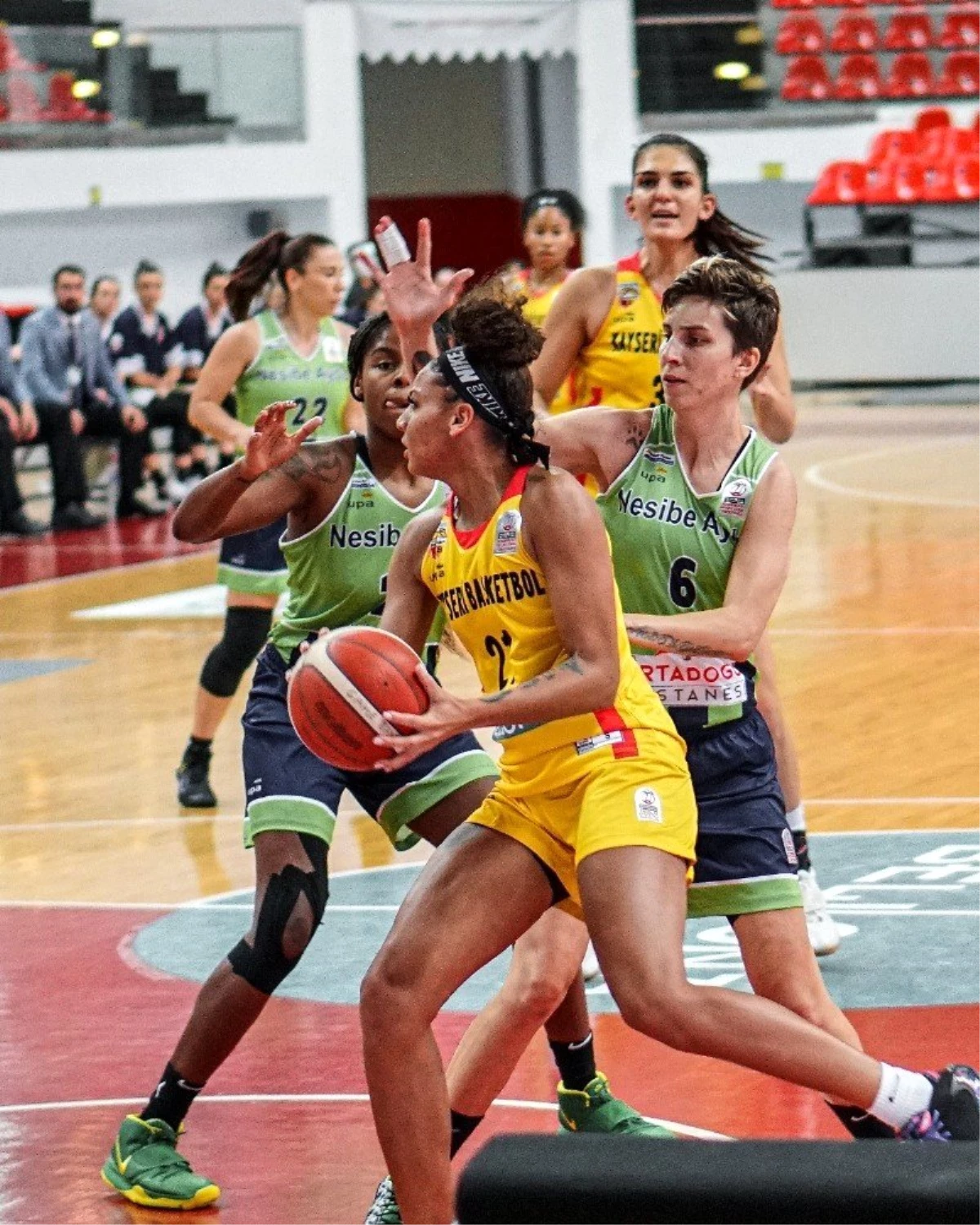 Kadınlar Basketbol Süper Ligi: Bellona Kayseri Basketbol: 62 Nesibe Aydın Basketbol: 70