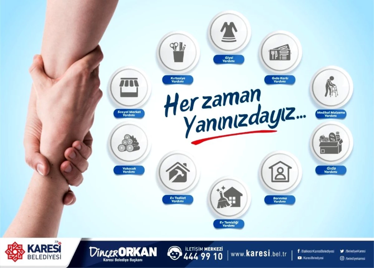 Karesi\'de sosyal belediyecilik örneği