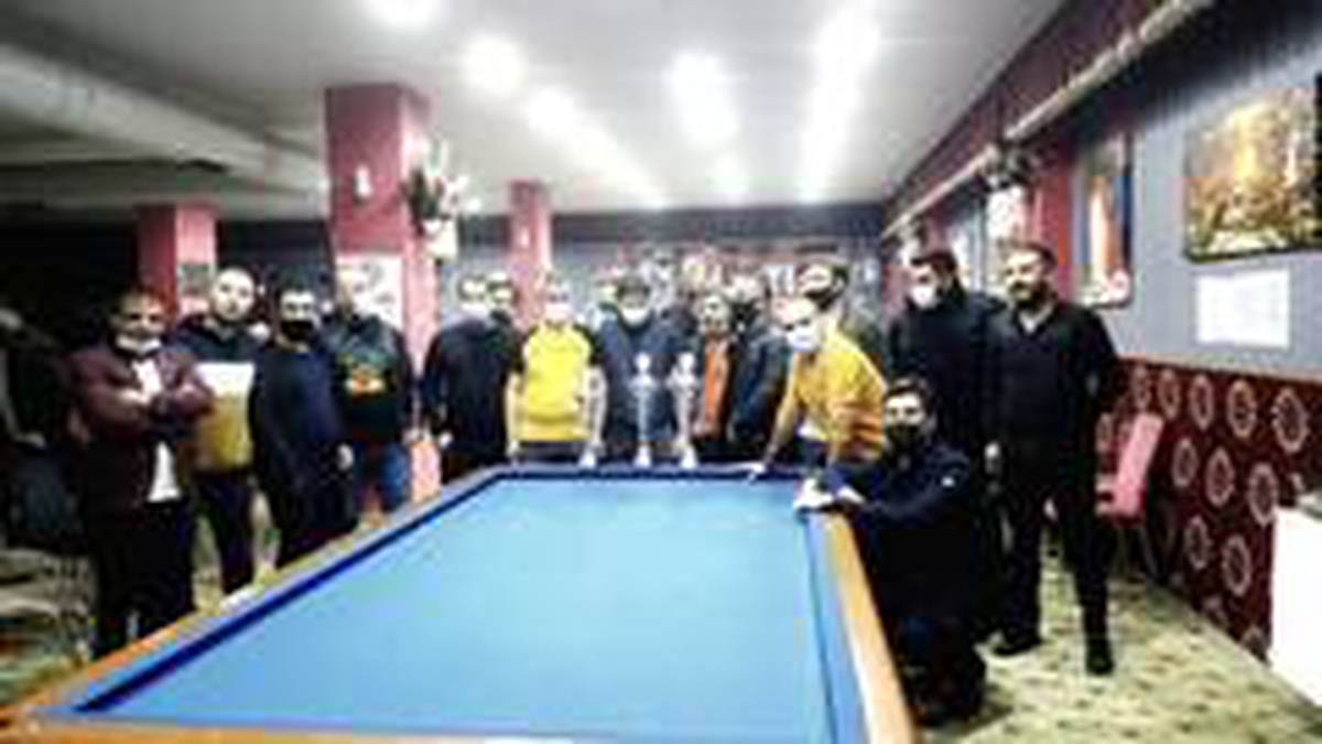 Tatvan\'da \'Bilardo Bölge Şampiyonası\' düzenlendi