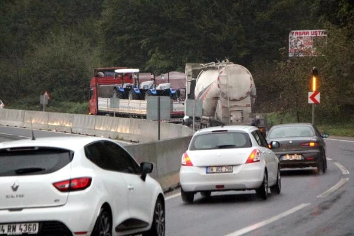 Tüneldeki yol çalışması, Bolu Dağı\'ndaki lokanta işletmecilerini sevindirdi