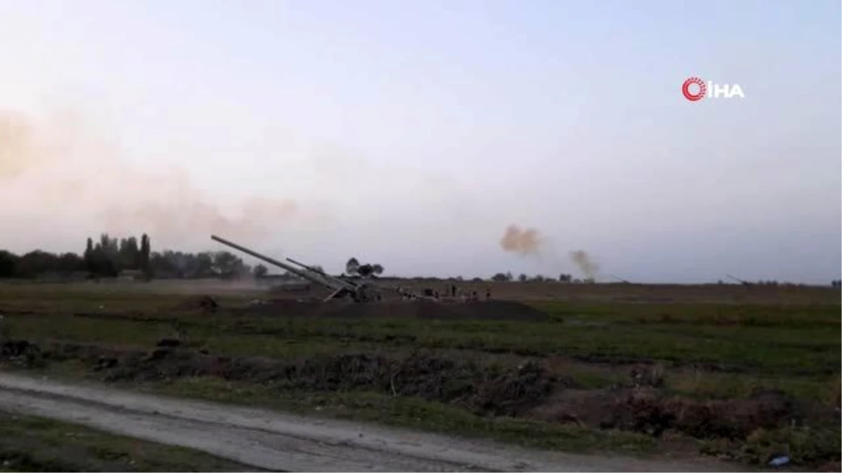 Azerbaycan, Ermenistan ordusuna ait hedefleri yok ettiErmenistan ordusu Terter\'de sivil yerleşim birimlerini hedef almaya devam ediyor