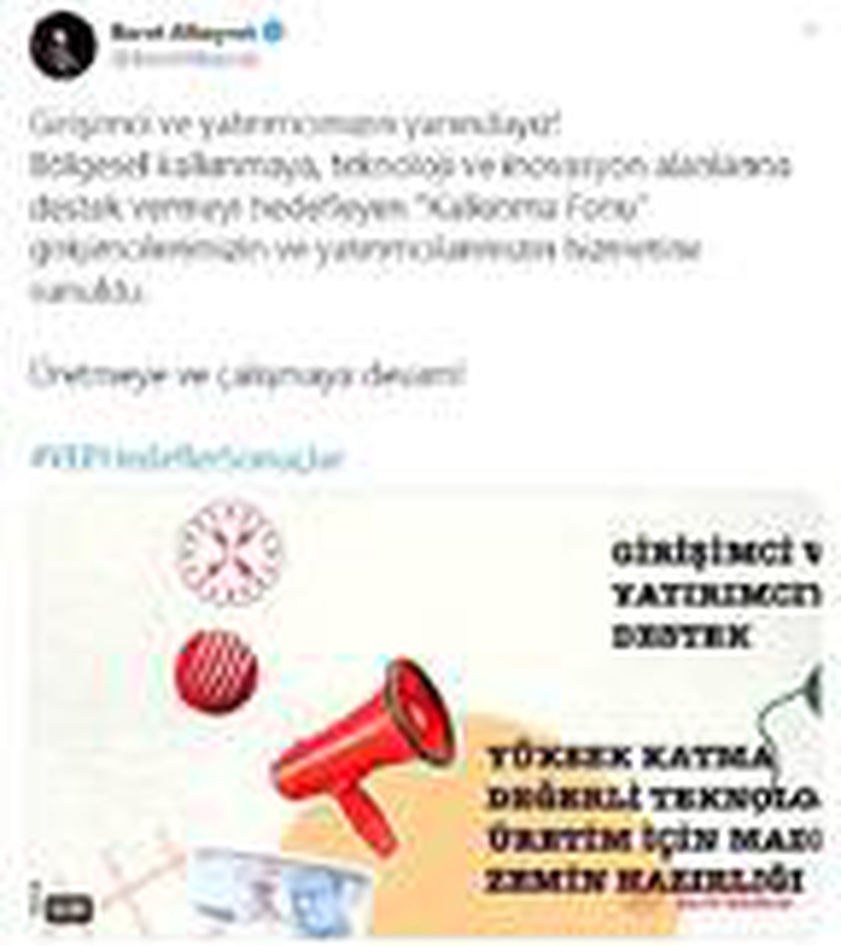 Bakan Albayrak\'tan "Kalkınma Fonu" paylaşımı Açıklaması