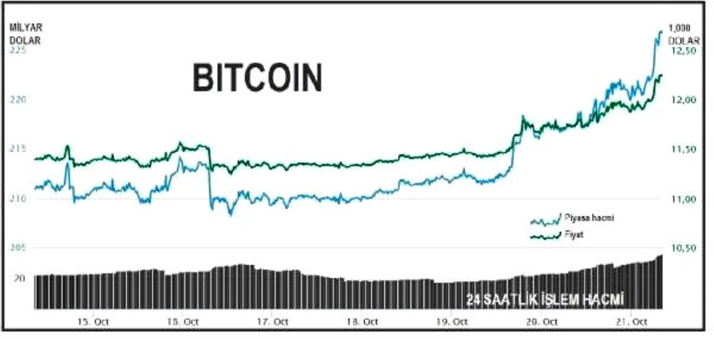Bitcoin 12,000 doları aştı (2)