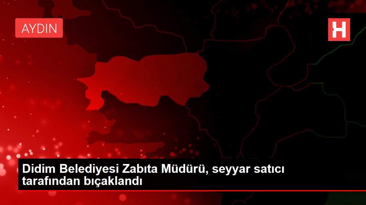 Didim Belediyesi Zabıta Müdürü, seyyar satıcı tarafından bıçaklandı