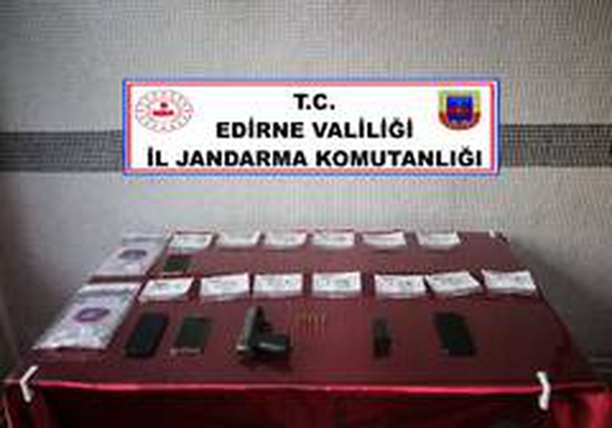 Edirne\'de uyuşturucu operasyonu