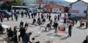 Mermer ocağı istemeyen Domaniçlilere Çevre ve Şehircilik Müdürlüğü'nden destek