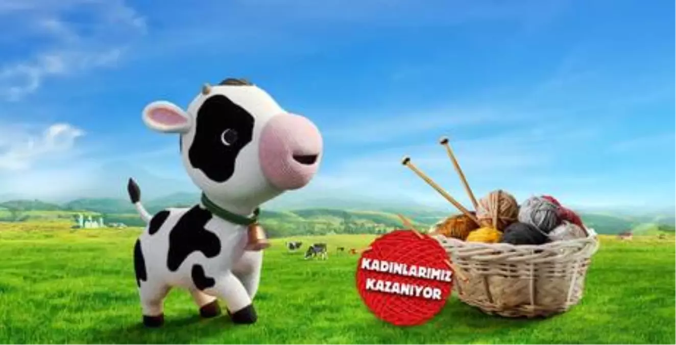 Sütaş, 45.yıl iletişim kampanyasının kahramanı Buzu ile kadınlara destek oluyor.