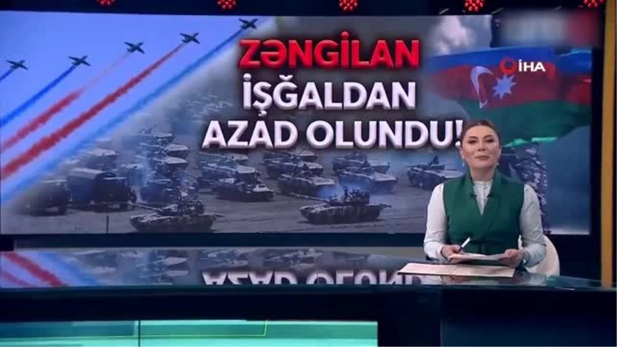 Azerbaycanlı spiker, memleketinin işgalden kurtarıldığını anons ederken gözyaşlarına hakim olamadı