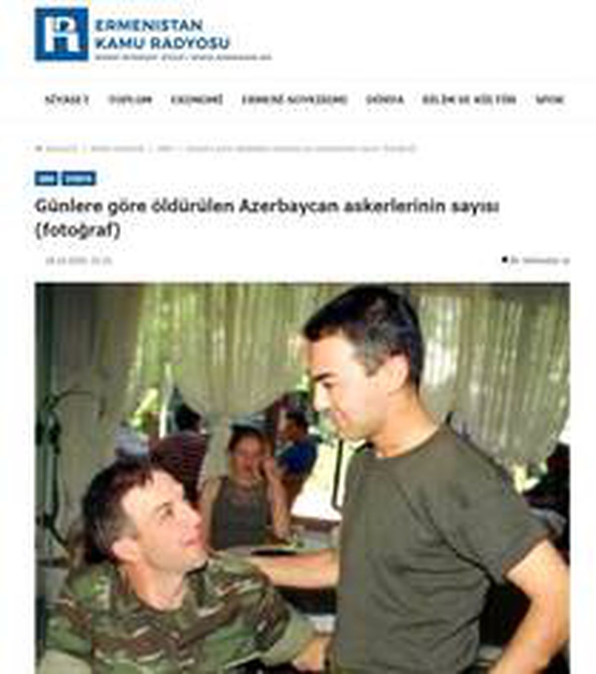 Ermenistan basınından skandal Serdar Ortaç paylaşımı