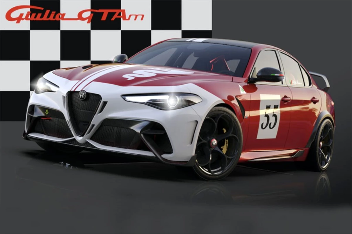 F1 pilotları yenilenen Alfa Romeo Giulia GTA\'yı test etti!