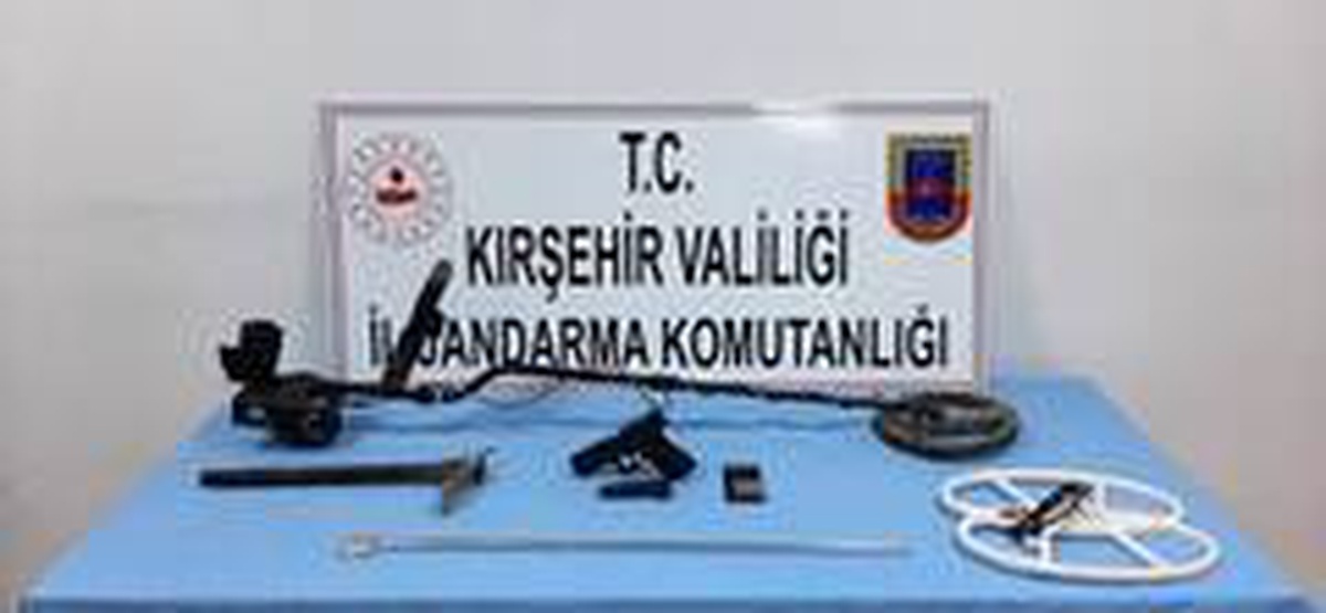 Kırşehir Jandarmadan Tarihi Eser Kaçakçılığı Operasyonu