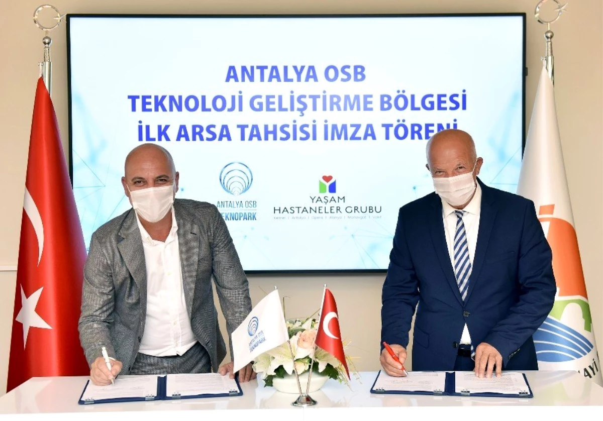 Antalya OSB Teknopark, ilk firma kabulünü gerçekleştirdi