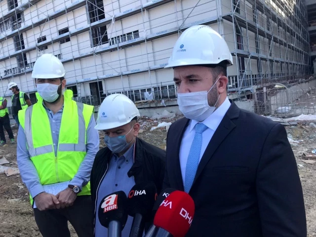 Yalova'da yapımı devam eden hastanede 8,5 şiddetindeki depremde dahi ameliyat yapılabilecek