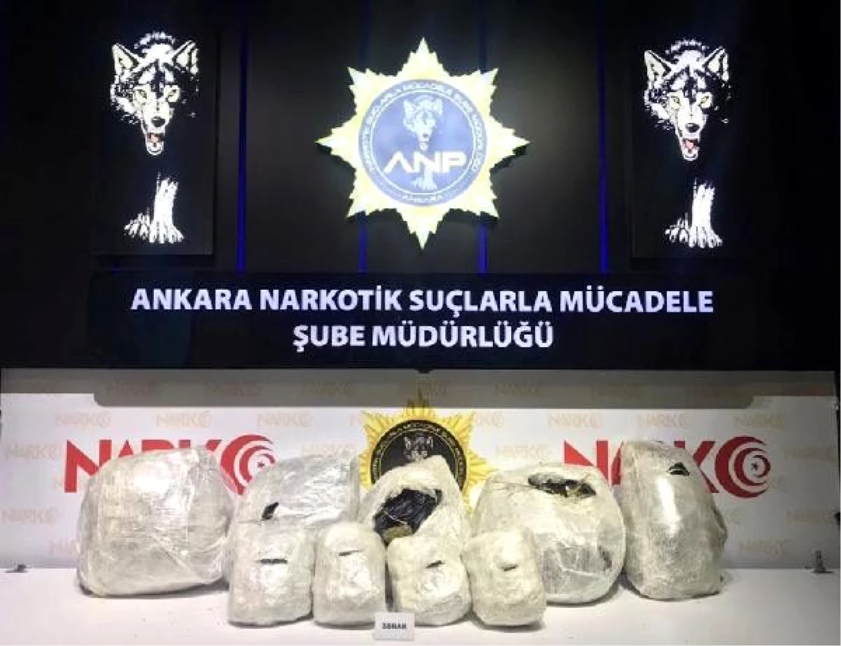Son dakika haber... Ankara\'da 31 kilogram esrar ele geçirildi