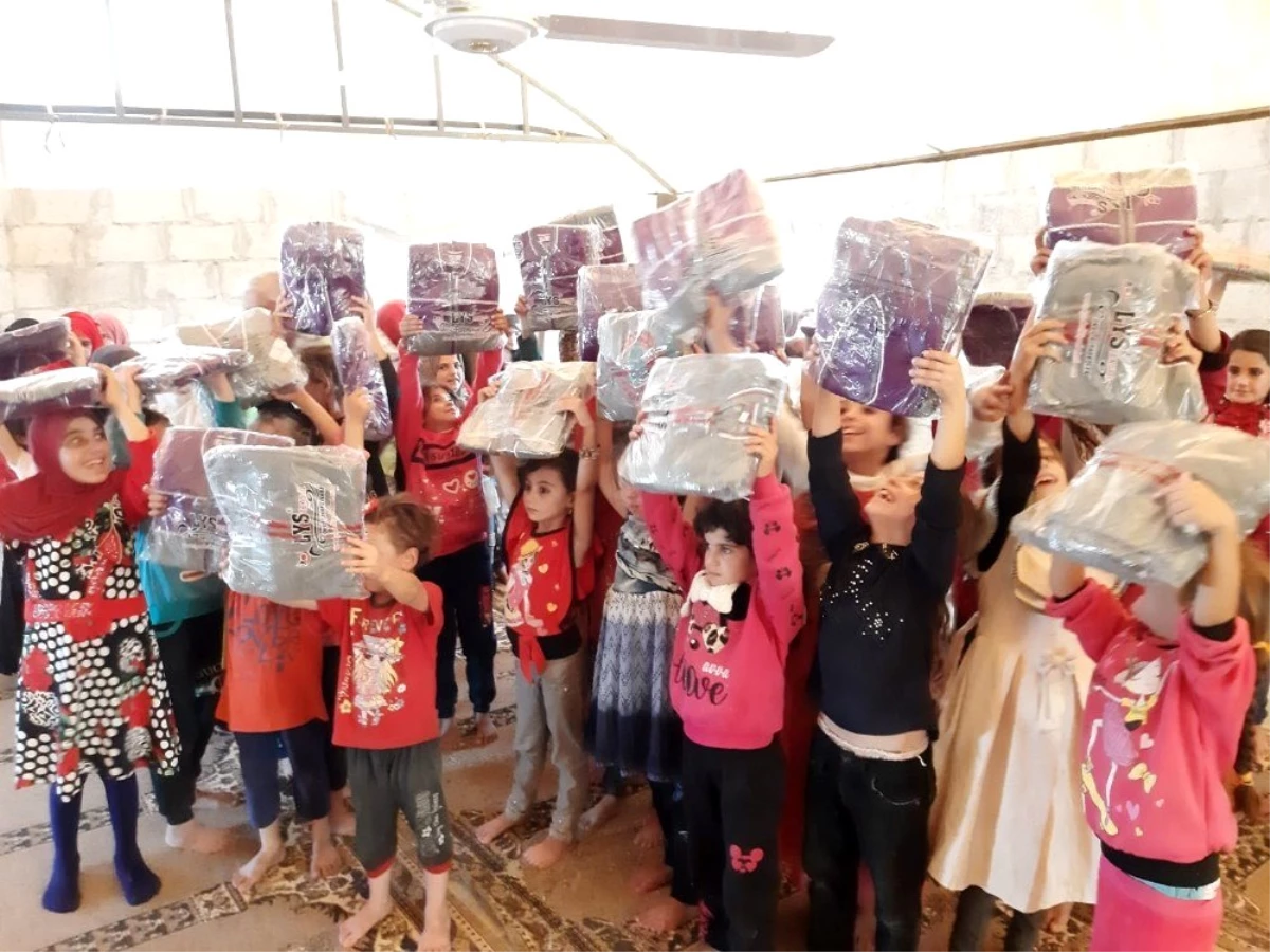 İmkander\'den bin 500 çocuğa kışlık elbise yardımı