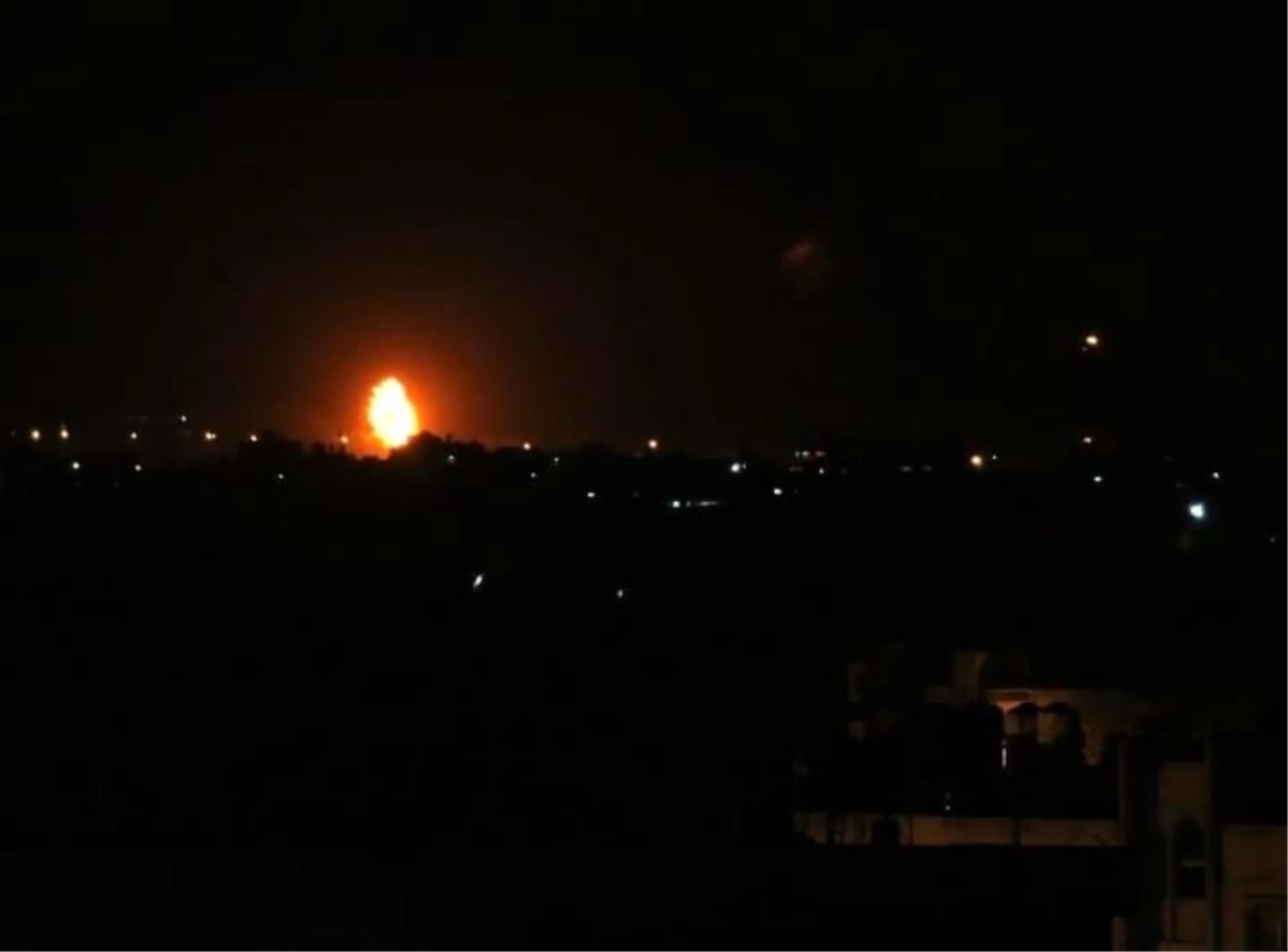 İsrail savaş uçakları Gazze Şeridi\'ni vurdu