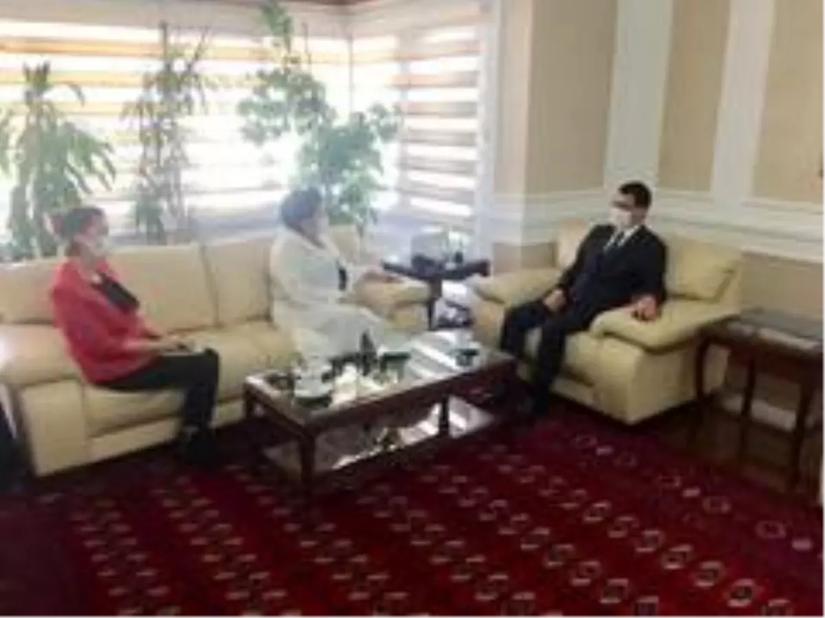 Keçiören Belediyesi\'nden, Türkmenistan Büyükelçiliği\'ne ziyaret