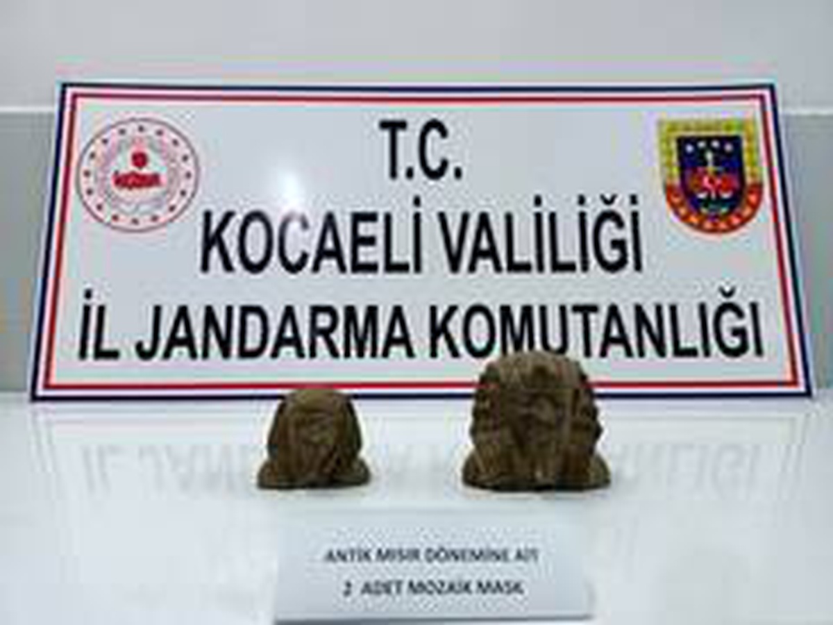 Kocaeli\'de tarihi eser operasyonu: 2 gözaltı