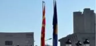 Son dakika haber | Kosova Başbakanı Hoti, Kuzey Makedonya'yı ziyaret etti (2)