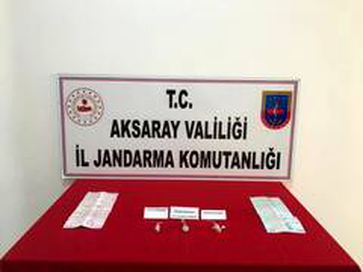 Aksaray\'da jandarmadan uyuşturucu operasyonu