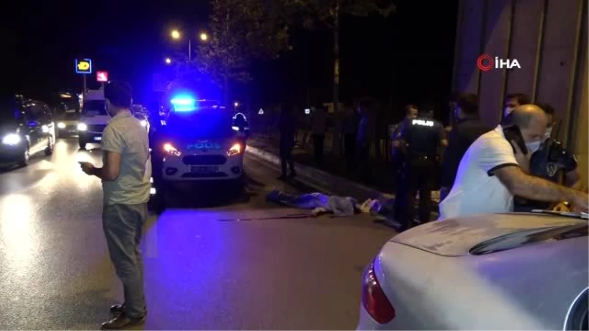 Son dakika haberi... Antalya\'da feci ölüm...Üst geçitten yola düşen genç otomobilin altında kaldı