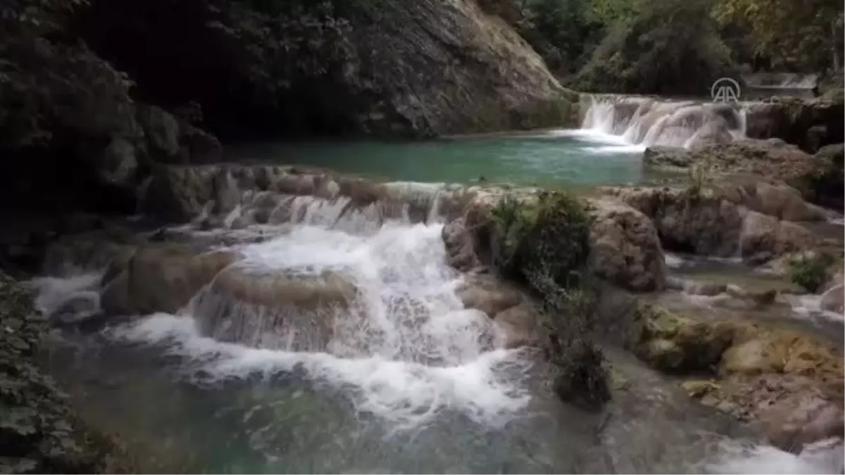 Gürleyik Çayı sonbahar renkleriyle hayran bırakıyor