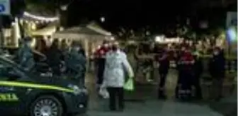 İtalya'nın Napoli kentinde sokağa çıkma yasağı olaylı başladı