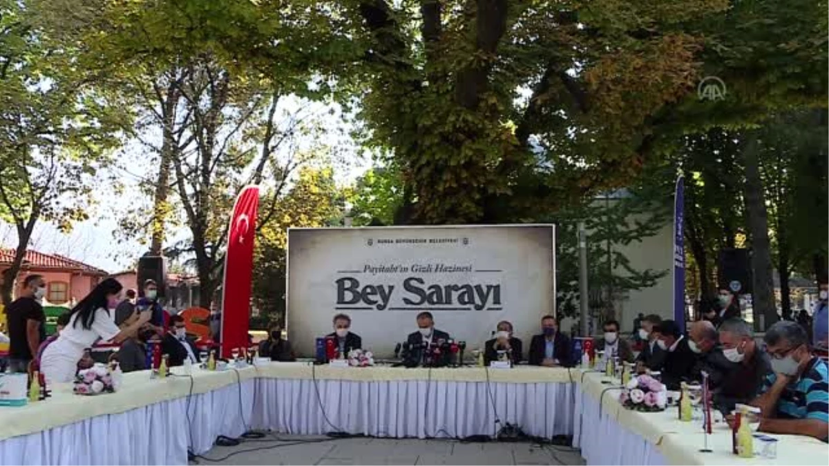 Osmanlı idare merkezi Bey Sarayı gün yüzüne çıkıyor - BURSA