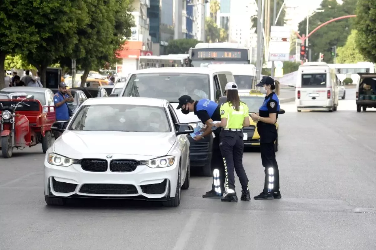 Polis korna çalmayın diye uyardı çalanlara ceza yazdı