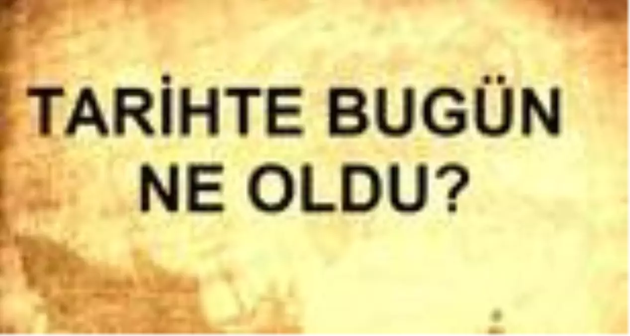 Tarihte bugün ne oldu? 24 Ekim tarihinde ne oldu, kim doğdu, kim öldü, hangi önemli olaylar oldu? İşte, 24 Ekim\'de yaşananlar!