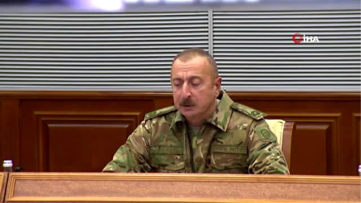 Azerbaycan Cumhurbaşkanı Aliyev: "Azerbaycan\'ın toprak bütünlüğünü yeniden sağlayacağına eminim""100\'den fazla yerleşim yeri işgalcilerden...