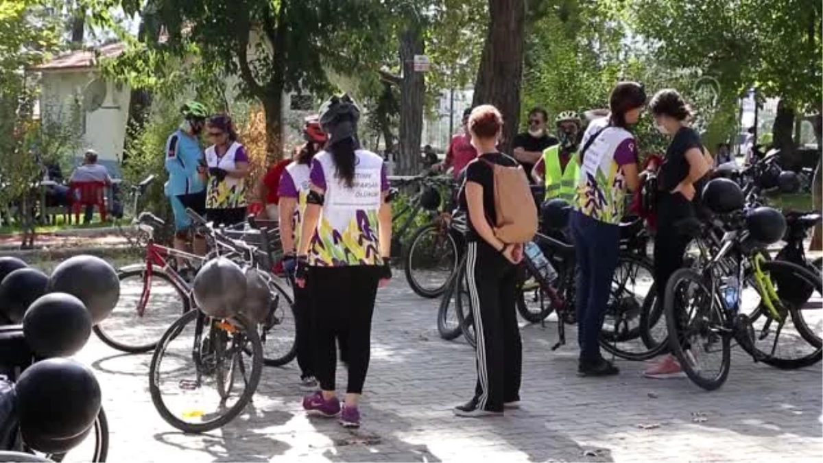 Son Dakika | Bisikletçilerden "bisikletime çarparsan ölürüm" etkinliği