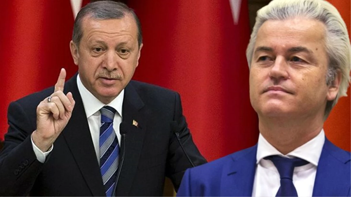 Hollanda Özgürlük Partisi Başkanı Geert Wilders\'tan skandal karikatür paylaşımı! Cumhurbaşkanı Erdoğan\'a "terörist" dedi
