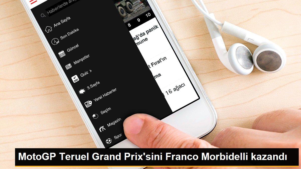 MotoGP Teruel Grand Prix\'sini Franco Morbidelli kazandı