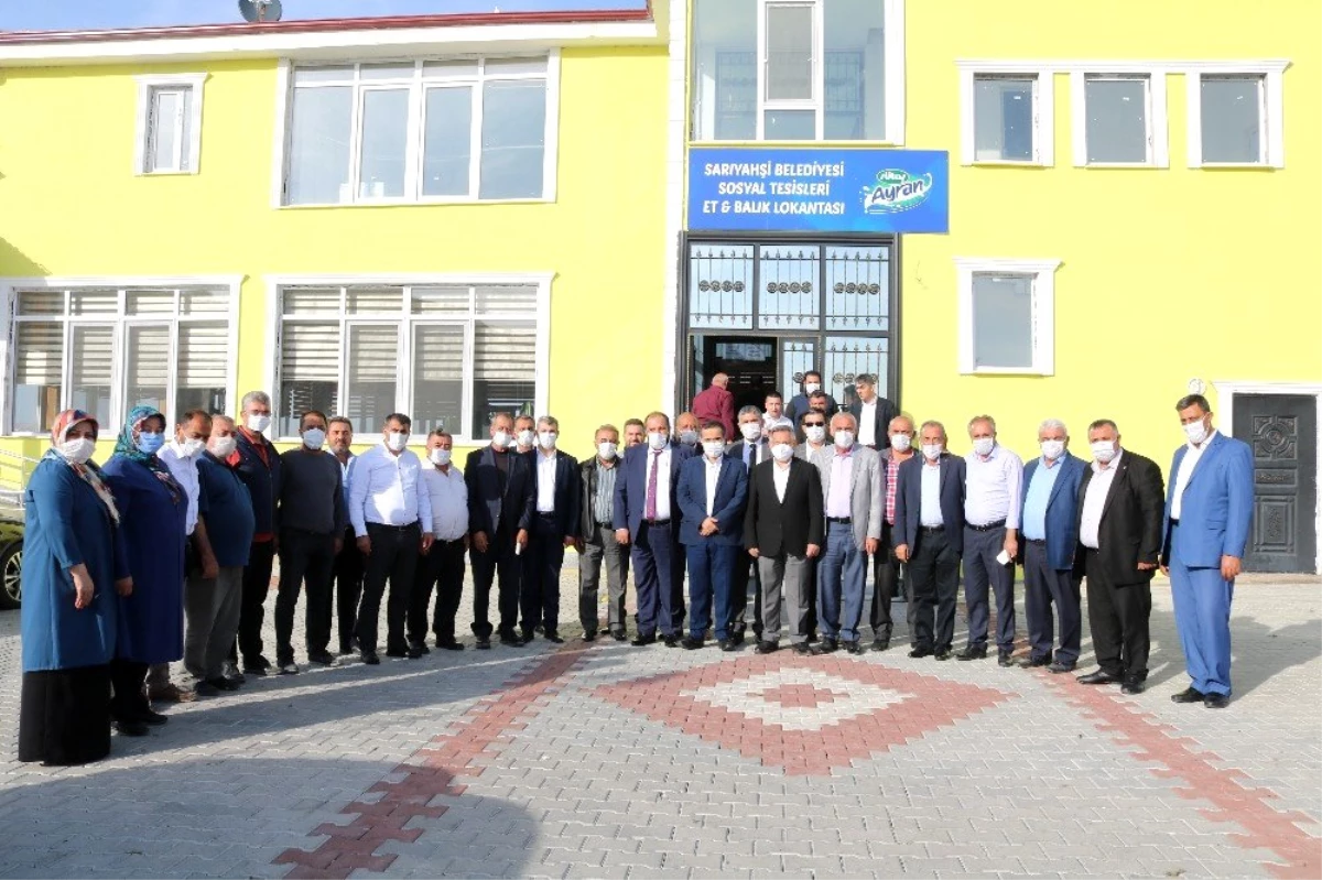 AK Partili ilçe ve belde belediye başkanları Sarıyahşi\'de toplandı