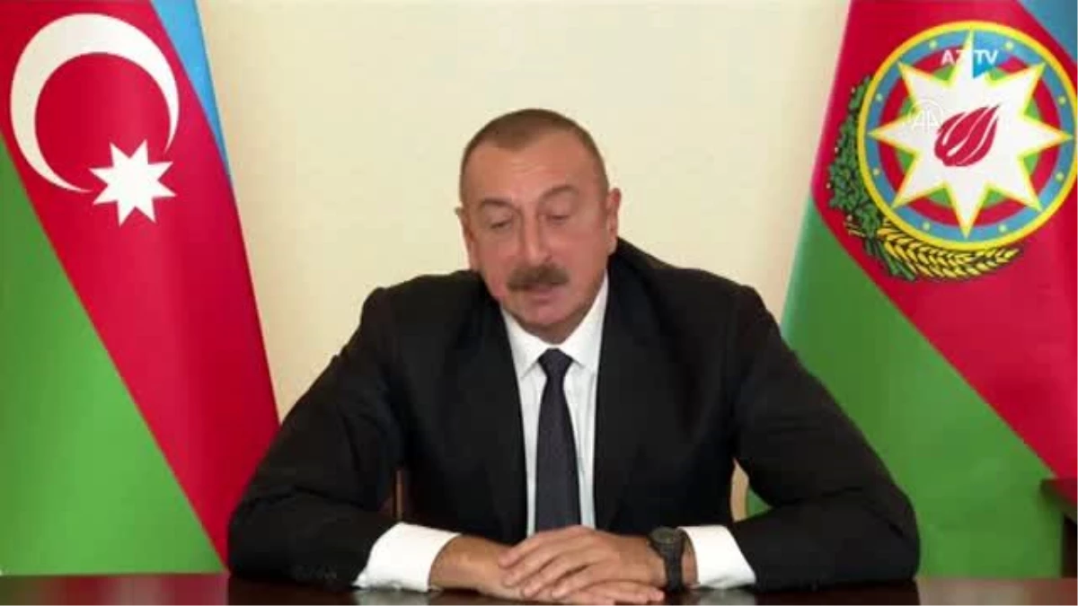 Aliyev: "Dışarıdan bir saldırı gerçekleşirse o zaman Türk F-16\'ları görecekler"