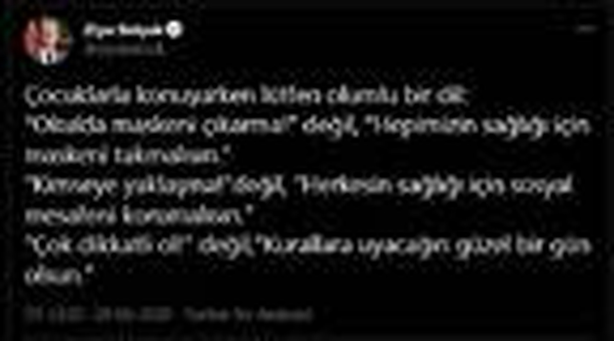 Son dakika haberleri... Bakan Selçuk: Çocuklarla konuşurken lütfen olumlu bir dil