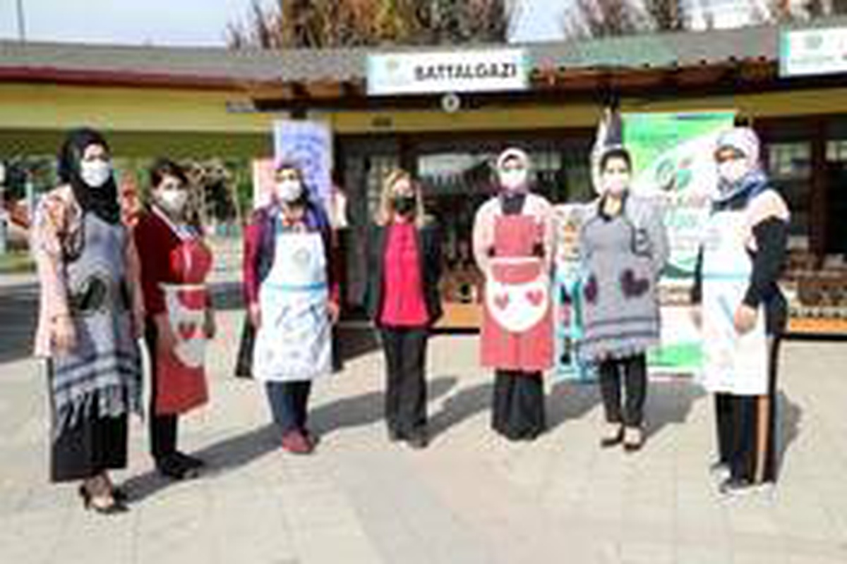Battalgazi\'nin kalbi kadın kooperatifinden bir ilk daha
