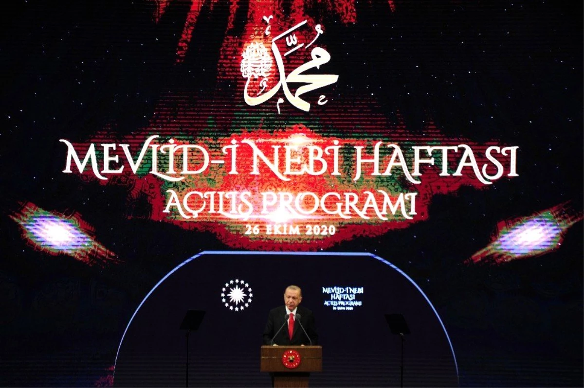 Son dakika haberi! Cumhurbaşkanı Erdoğan Mevlid-i Nebi Haftası açılış programında konuştu: (3)